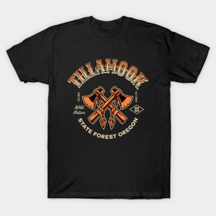 Tillamook State Forest Oregon Wild Nature T-Shirt